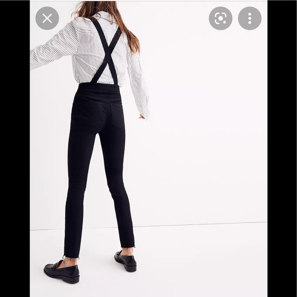 Madewell Skinny Overall Raw Hem Edition - Picture 3 of 9